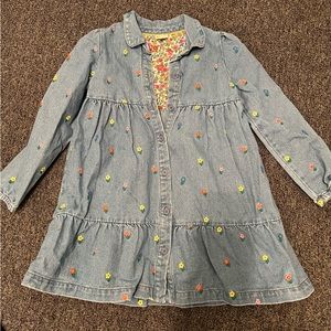 Girl denim dress